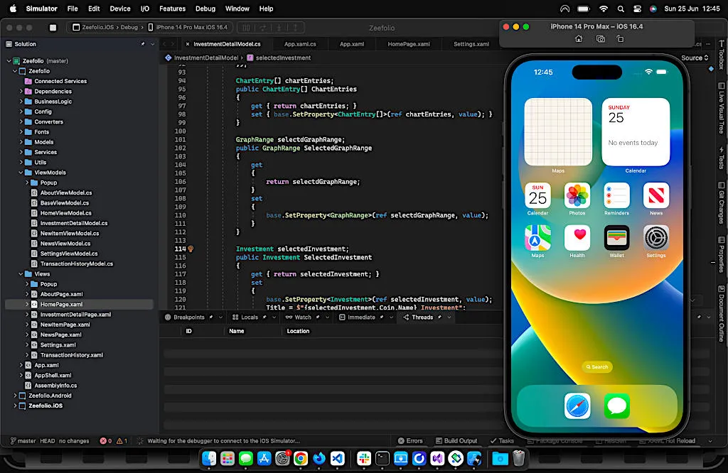Mobile app development